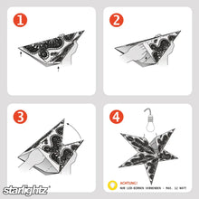 Lade das Bild in den Galerie-Viewer, Starlightz bianco m white/silver glitter