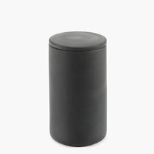 Lade das Bild in den Galerie-Viewer, runde Box mit Deckel in edlem dark grey
