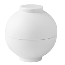 Lade das Bild in den Galerie-Viewer, kleine Dose Lille - aus weißem Porzellan