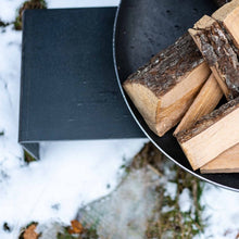 Lade das Bild in den Galerie-Viewer, Feuerschale mit Bank - aus Stahl von Raumgestalt