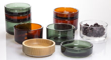 Lade das Bild in den Galerie-Viewer, Glasdosen, perfekt zu stapeln - Oha Design