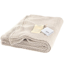 Lade das Bild in den Galerie-Viewer, Tagesdecke "Pearl" Reiskorn in beige - Peter Dahlenburg