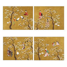 Lade das Bild in den Galerie-Viewer, UKIYO Leinen-Tischwäsche mit japanischem Design - The Napking