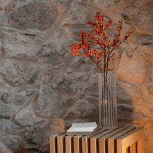 Lade das Bild in den Galerie-Viewer, Vasenset Josef - aus gewelltem Borosilikatglas von Raumgestalt