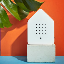 Lade das Bild in den Galerie-Viewer, kleiner weißer Lautsprecher mit vogelgezwitscher zur entspannung