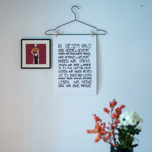 Lade das Bild in den Galerie-Viewer, Poster mit Bügel - für den guten Haussegen