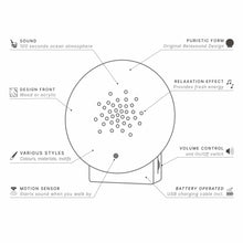 Lade das Bild in den Galerie-Viewer, Relaxound Oceanbox white - schöpfe Kraft aus der Welle