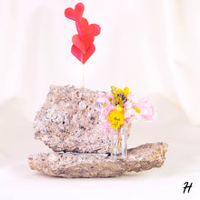 Lade das Bild in den Galerie-Viewer, getrocknete Blumen mit Minivase