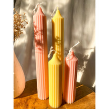 Lade das Bild in den Galerie-Viewer, Tower Candle Stabkerze gerippt - Niki Candle
