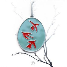 Lade das Bild in den Galerie-Viewer, Ostereier Anhänger Art Egg