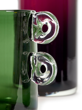 Lade das Bild in den Galerie-Viewer, Vase - dunkelgrüne Vase Wind & Fire von Marie Michielssen