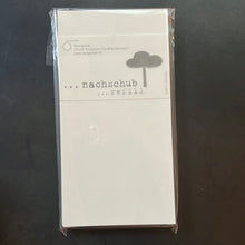 Lade das Bild in den Galerie-Viewer, Nachschub Ersatzblock Merkzettel - Raumgestalt