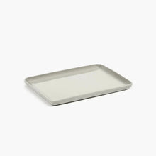 Lade das Bild in den Galerie-Viewer, rechteckiges Tablett in edlem dark grey oder beige
