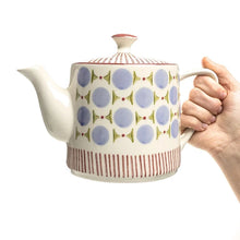 Lade das Bild in den Galerie-Viewer, Teekanne und Teetasse RETROFLORIA
