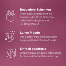 Lade das Bild in den Galerie-Viewer, Weihnachtskarte &amp; Deko Geschenk in einem
