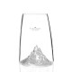 Lade das Bild in den Galerie-Viewer, Berge Longdrink Glas - in topographischem Design
