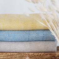 Kuscheldecke Finn aus 100% Bio-Baumwolle von RIEMA